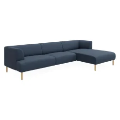 Discount ILVA Teron højrevendt sofa med chaiselong