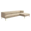 Online ILVA Teron højrevendt sofa med chaiselong