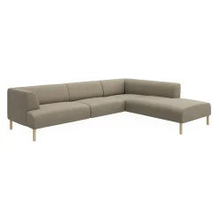 New ILVA Teron højrevendt sofa med pufafslutning