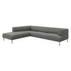 Hot ILVA Teron venstrevendt sofa med pufafslutning