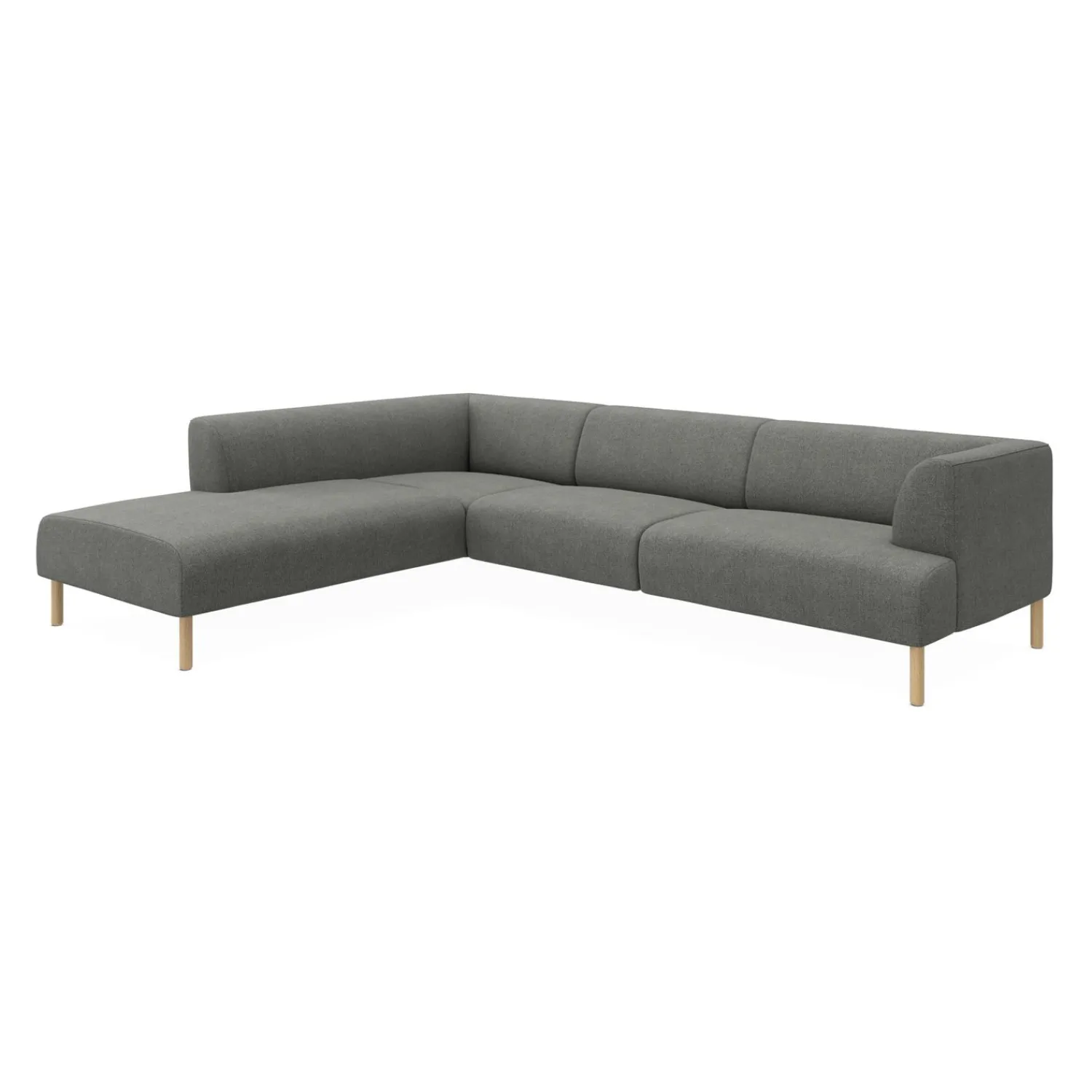 Hot ILVA Teron venstrevendt sofa med pufafslutning