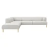 Outlet ILVA Teron venstrevendt sofa med pufafslutning