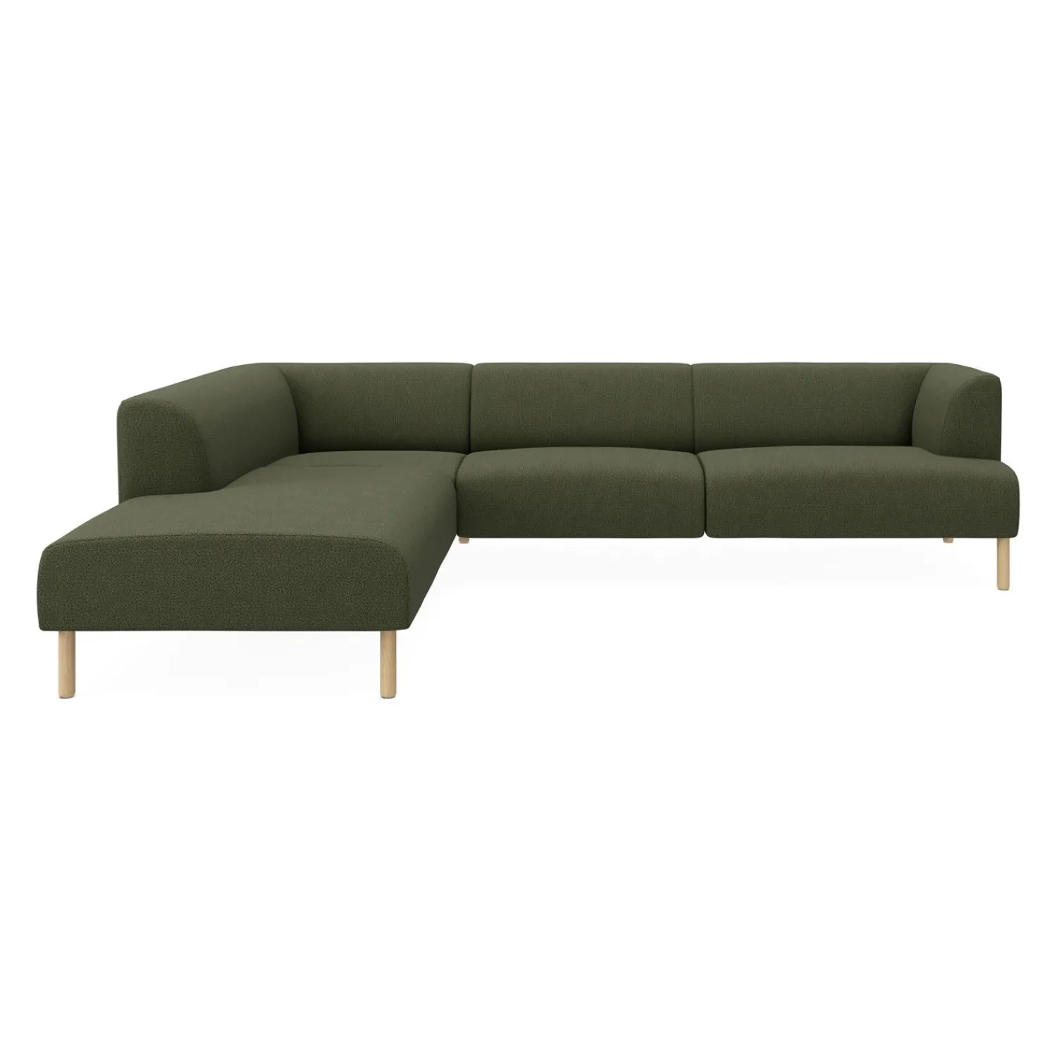 Sale ILVA Teron venstrevendt sofa med pufafslutning