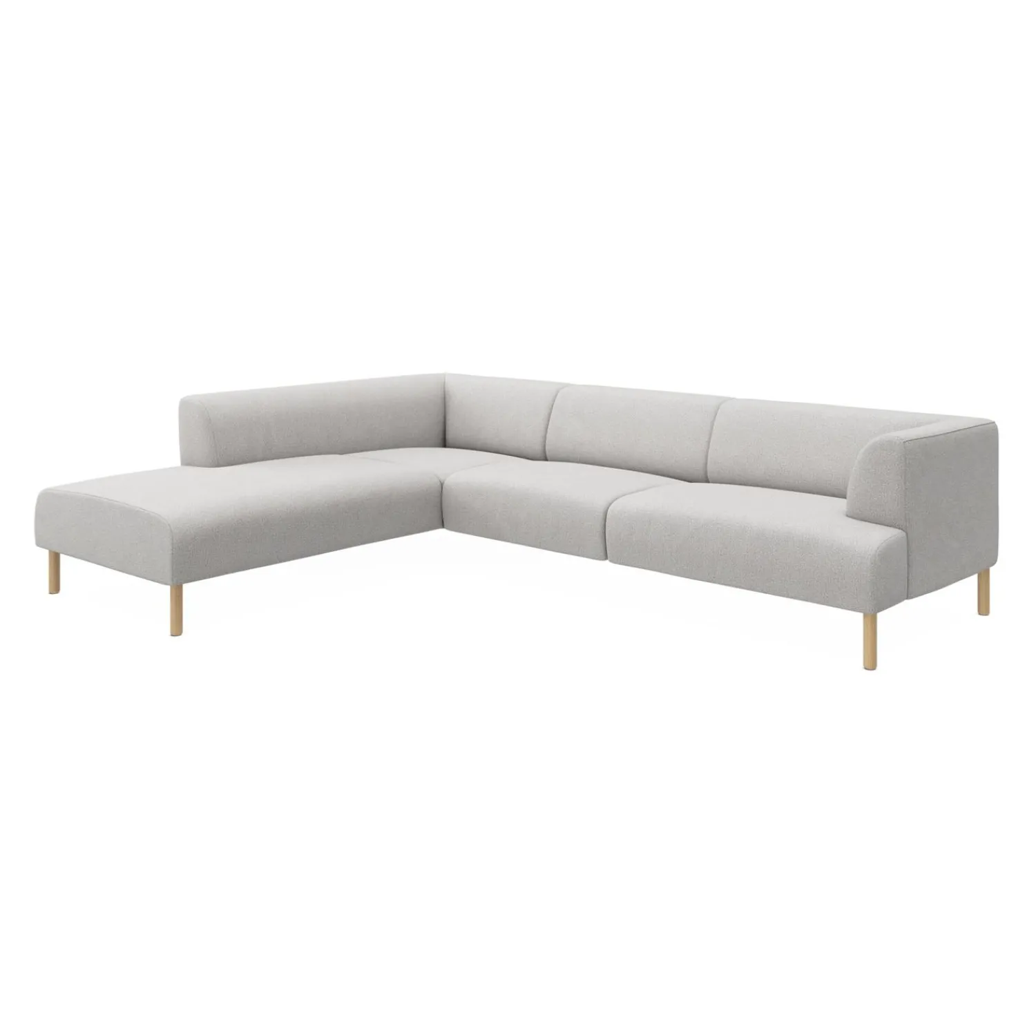 Sale ILVA Teron venstrevendt sofa med pufafslutning