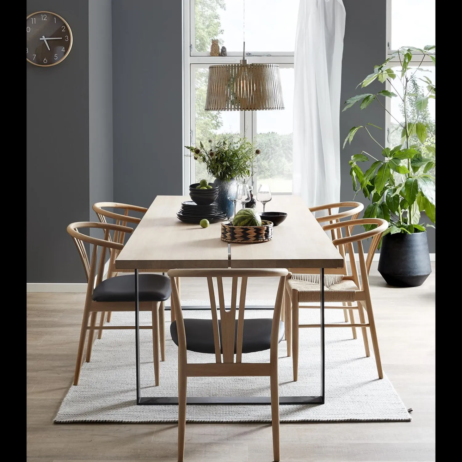 New ILVA Timber 240 x 100 x 75 cm Spisebord