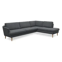 Hot ILVA Timian højrevendt hjørnesofa med pufafslutning