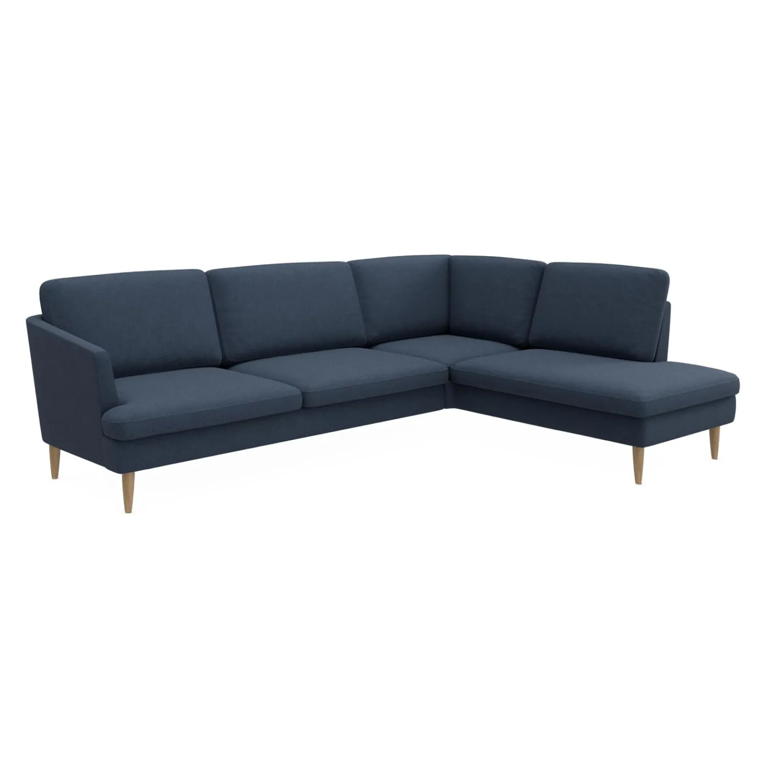 New ILVA Timian højrevendt hjørnesofa med pufafslutning
