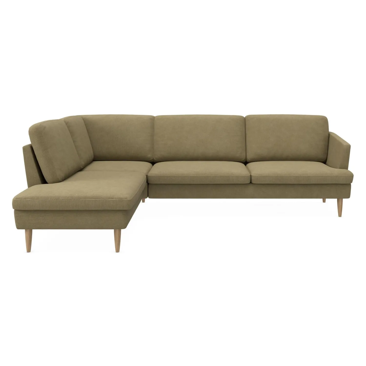 New ILVA Timian venstrevendt hjørnesofa med pufafslutning