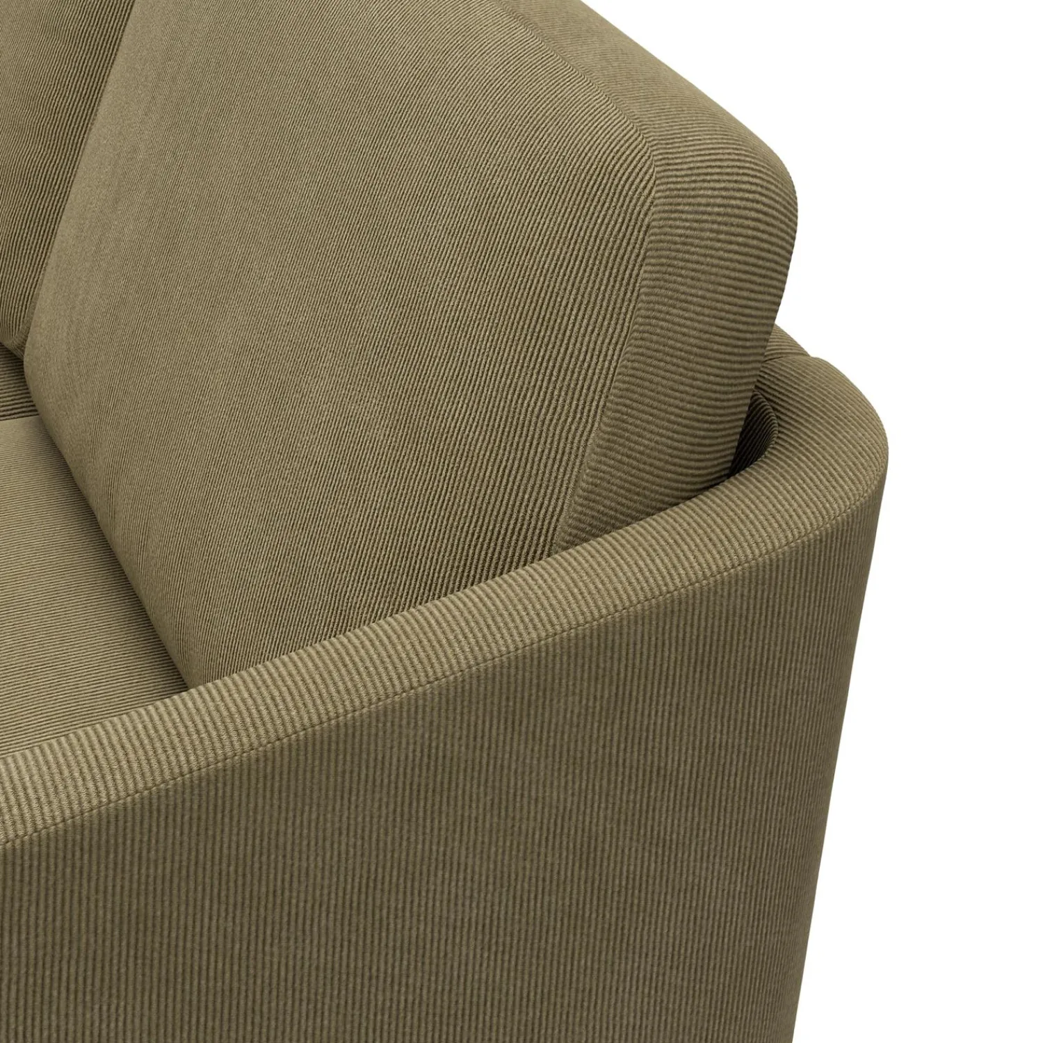 New ILVA Timian venstrevendt hjørnesofa med pufafslutning
