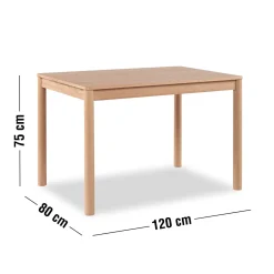 Hot ILVA Torsby Spisebord 120 x 80 x 75 cm