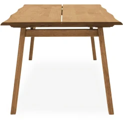 Best ILVA True Spisebord 160 x 95 x 75 cm, plade + ben i lyst træ