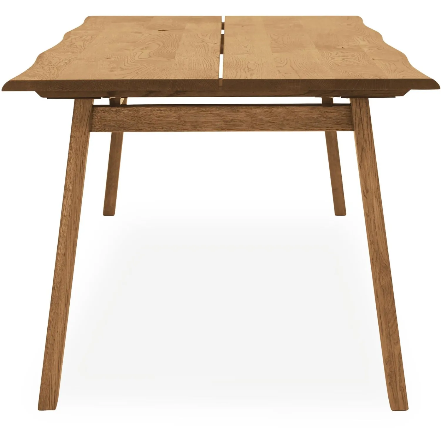 Best ILVA True Spisebord 160 x 95 x 75 cm, plade + ben i lyst træ
