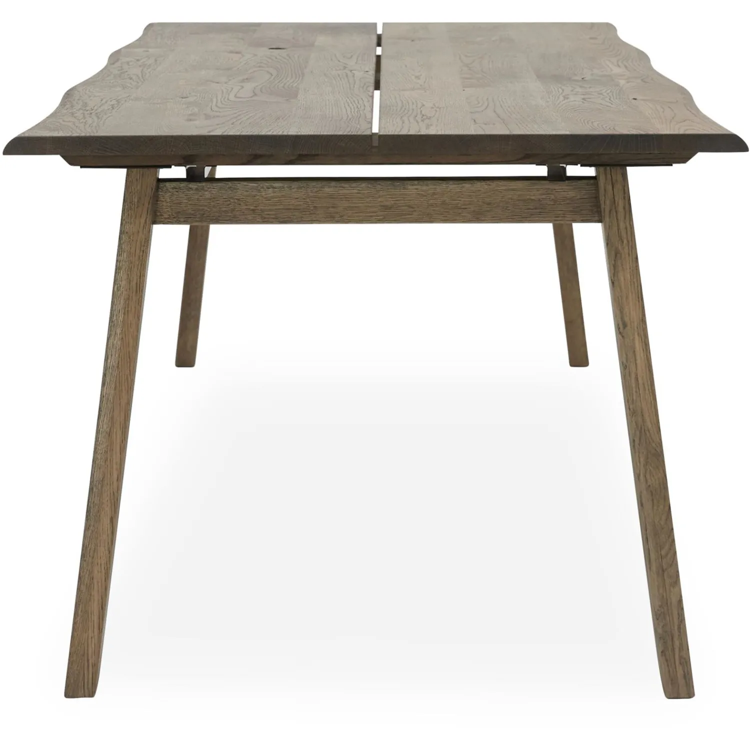ILVA True Spisebord 160 x 95 x 75 cm, plade + ben i mørkt træ