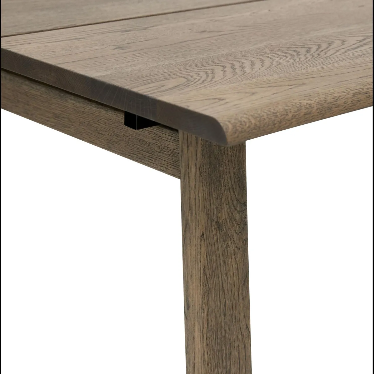 ILVA True Spisebord 160 x 95 x 75 cm, plade + ben i mørkt træ