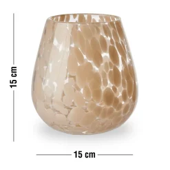 New ILVA Vidrun Vase 15 x 15 cm
