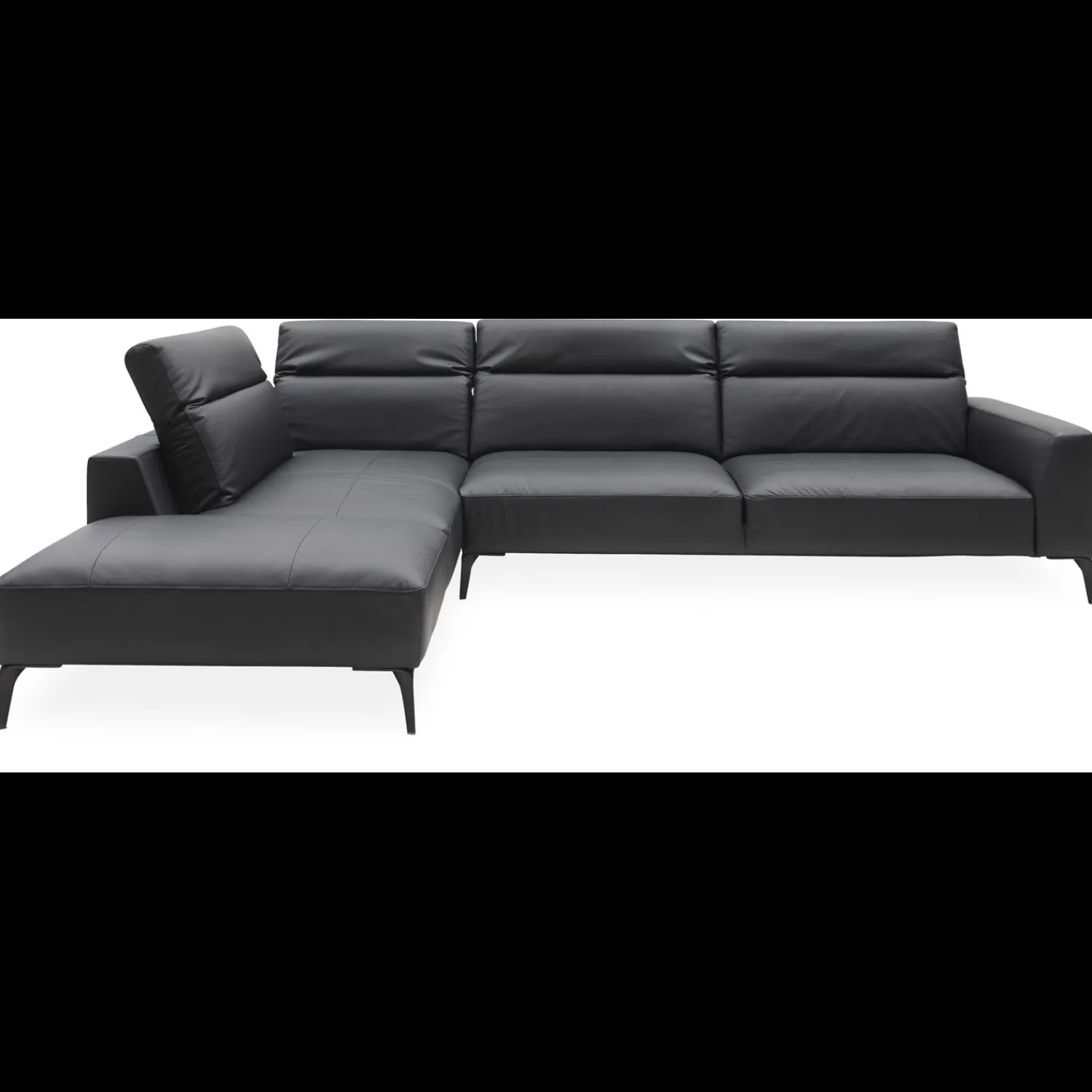 Outlet ILVA Volanti venstrevendt sofa med pufafslutning