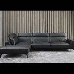 Outlet ILVA Volanti venstrevendt sofa med pufafslutning