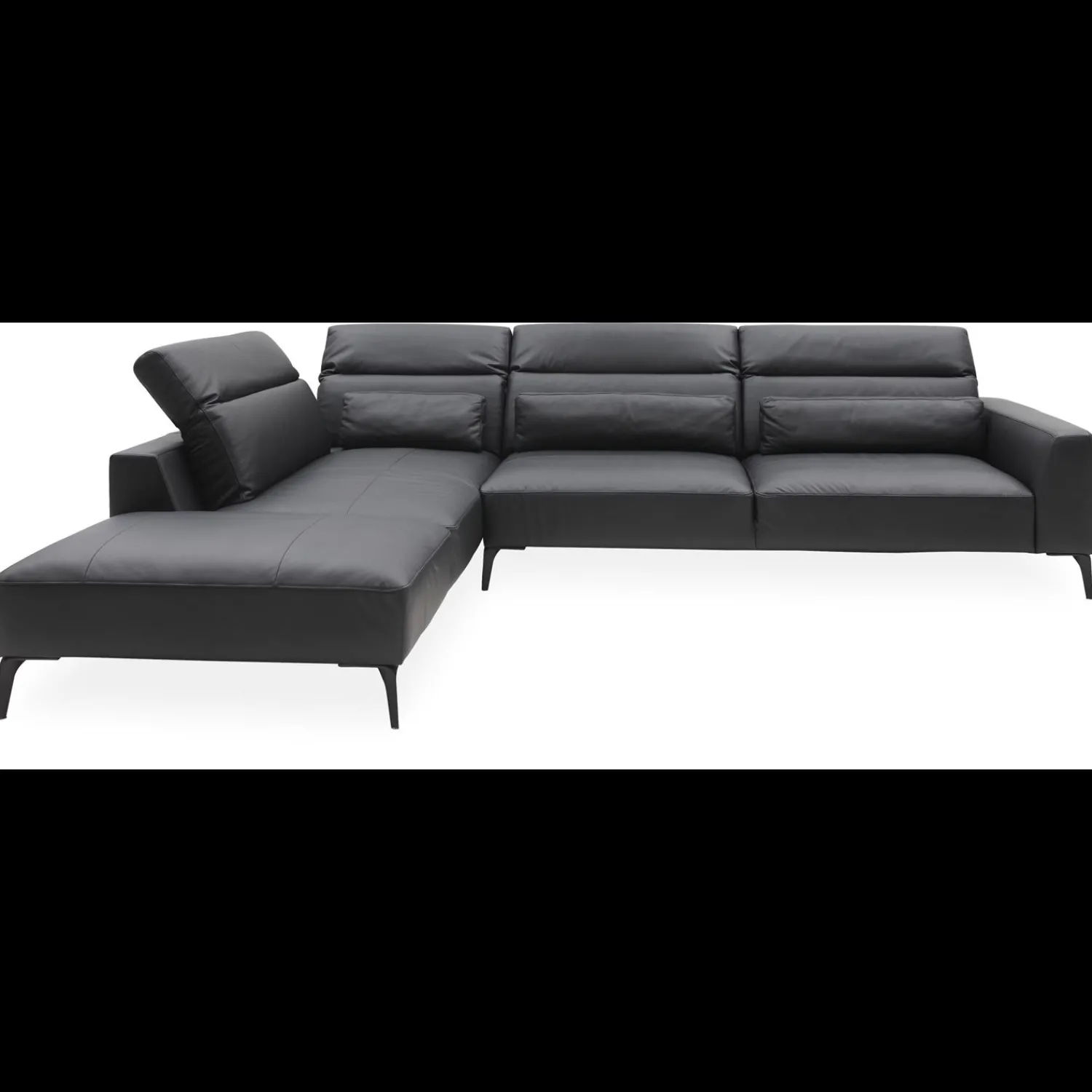 Outlet ILVA Volanti venstrevendt sofa med pufafslutning
