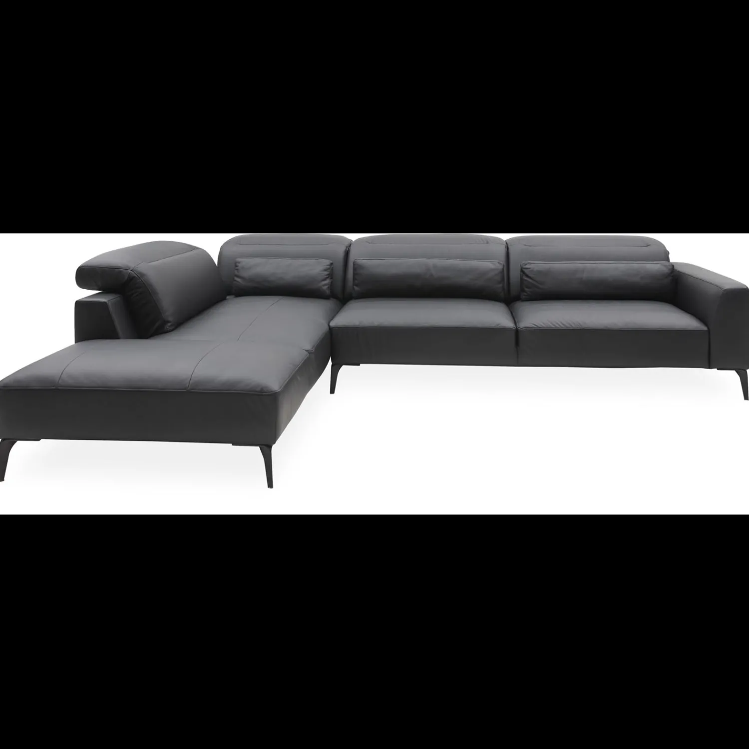 Outlet ILVA Volanti venstrevendt sofa med pufafslutning