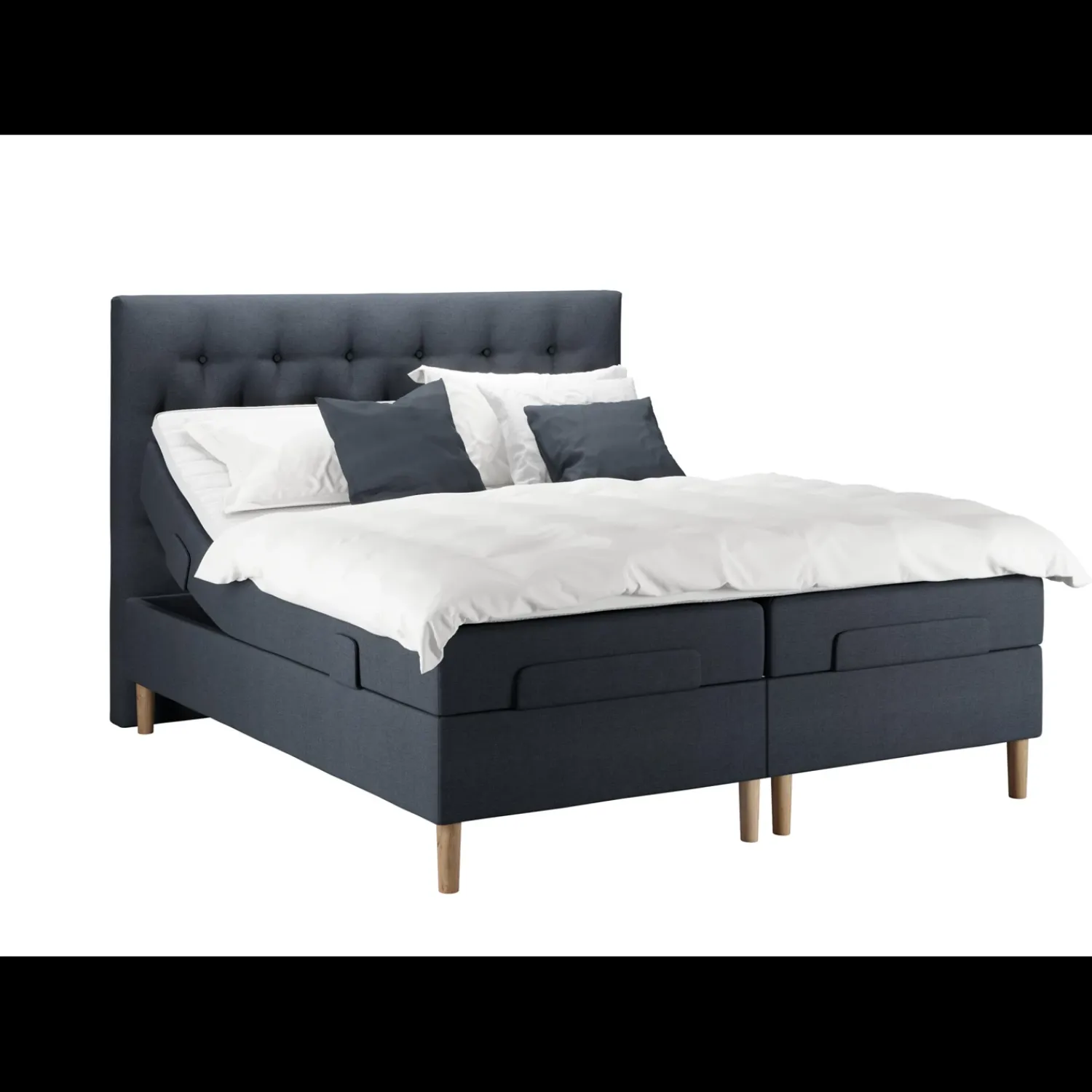 Best ILVA Wonderland 412 W8 inkl. topmadras, 210 x 210 cm elevationsseng