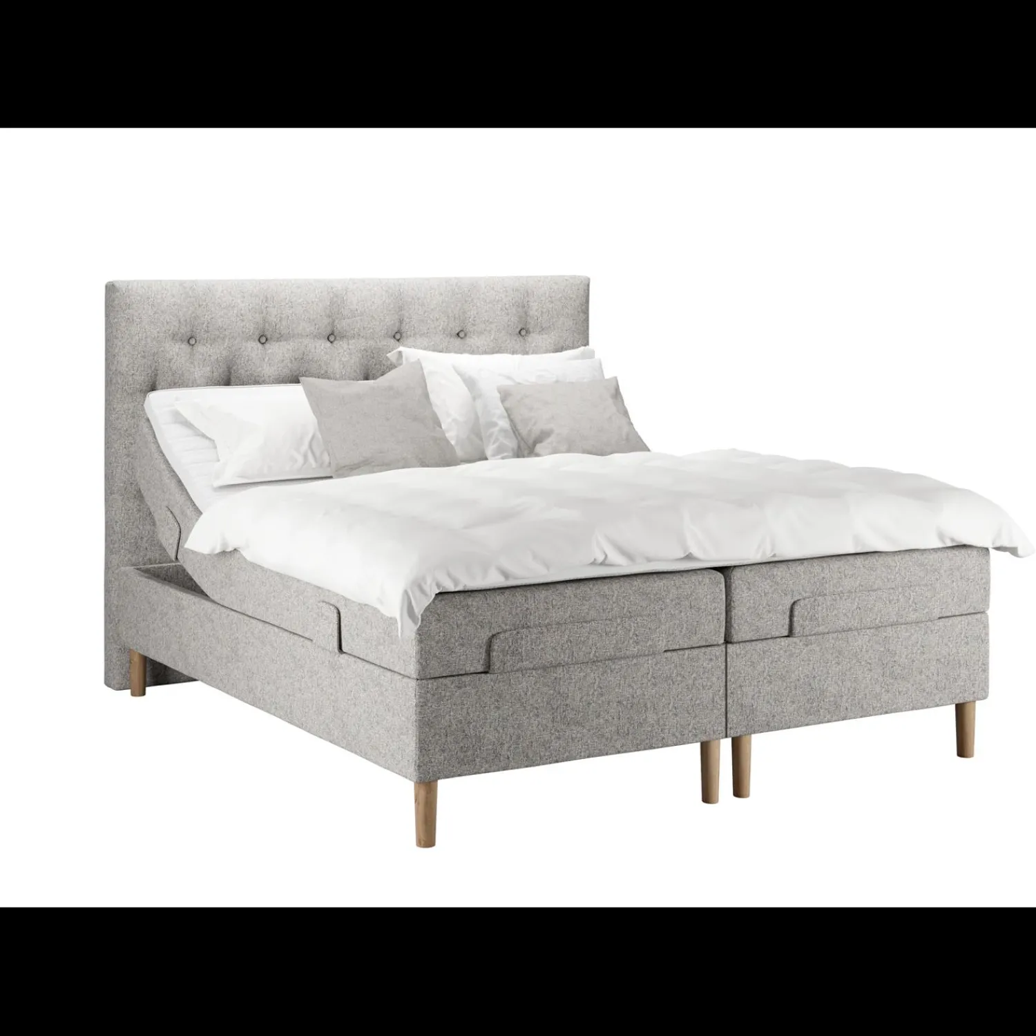Best ILVA Wonderland 412 W8 inkl. topmadras, 210 x 210 cm elevationsseng