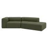 New ILVA Zano 2-pers. venstrevendt sofa med pufafslutning