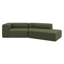 New ILVA Zano 2-pers. venstrevendt sofa med pufafslutning