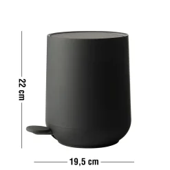 Online ILVA Zone Nova One Pedalspand 23,5 x 23 cm